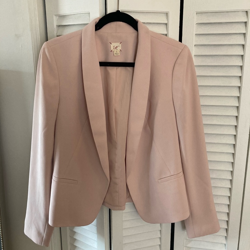 Loft pink blazer